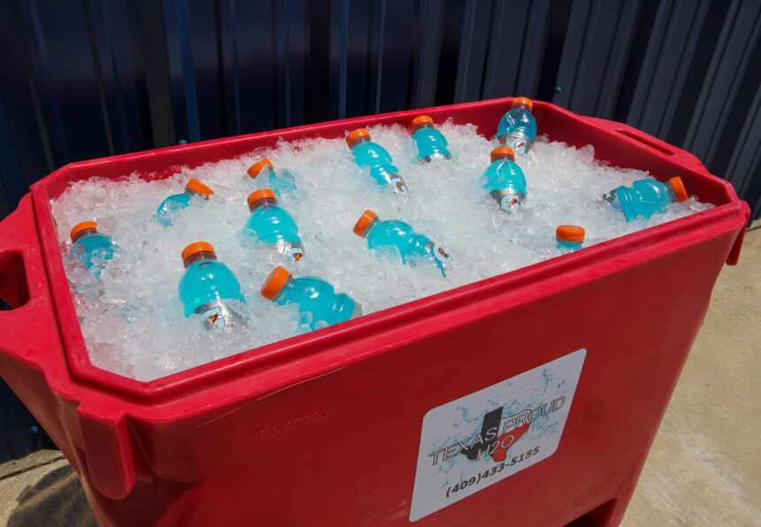 Texas Proud H2O - Ice and Water Totes